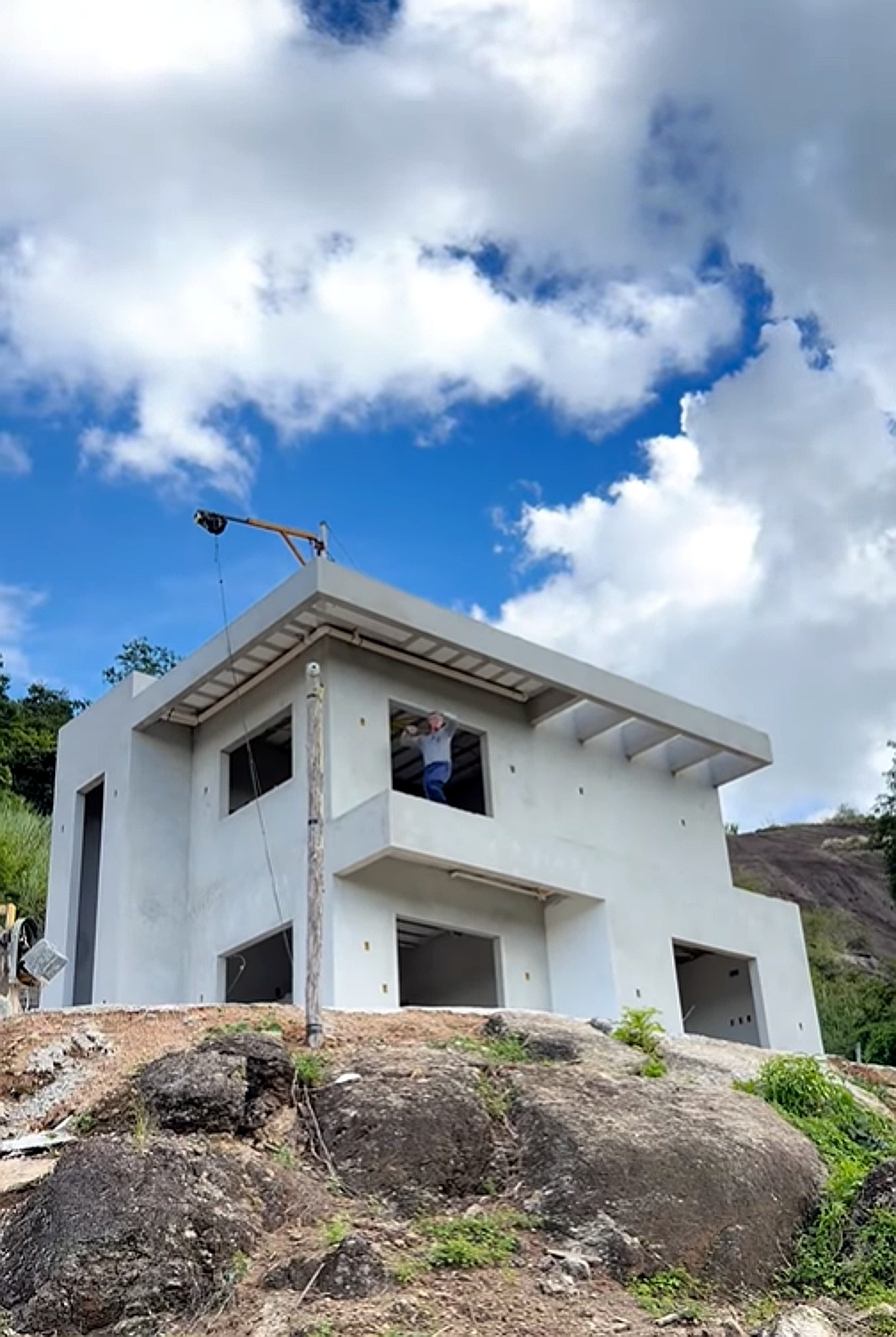 Obra em EPS Casa de Isopor Curitiba 5
