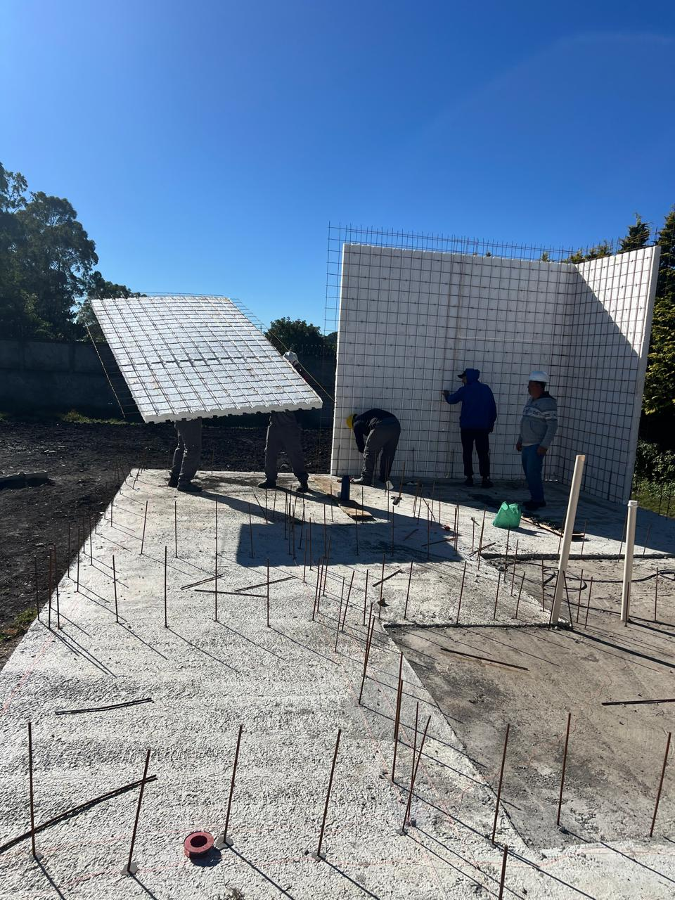Obra em EPS Casa de Isopor Curitiba 2